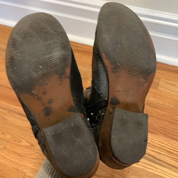 Silver leather Chelsea boots- Steve Madden - Picture 7 of 9